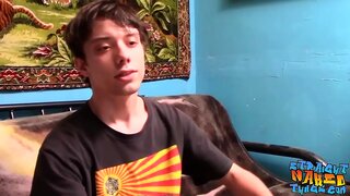 Thug Intensely Masturbates Then Unleashes Huge Cum Shot