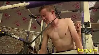 Gay Submissive Enjoying Intense BDSM fetish Action