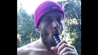 Hot Gay Dildo PlayCaughtOnCamera Public Anal Action