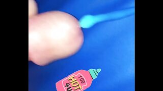 Beelzebub’s Erotic Morenço Masturbation Ends in Explosive Gay Orgasm