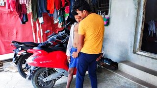 Bold Gay Intimacy Among Vehicles in Hindi