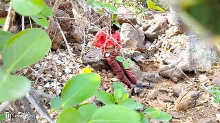 Hot Gay Encounter in the Lush Indian Forest Landscape Exploring Desire