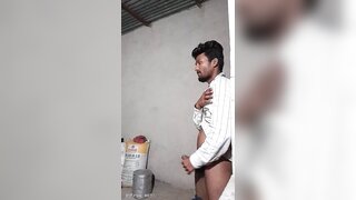 Desi Boy 18+ Enjoying Sensual Nighttime Pleasure In Cozy Private Room