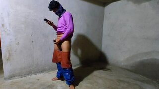 Desperate Country Boy 18+ Shows Off His Massive Cock in Sneaky Masturbation Session