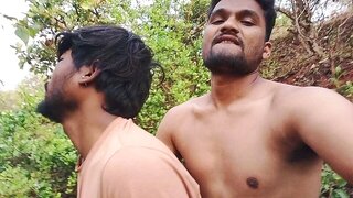 Two Hot Bike Mechanics Take A Steamy Forest Detour With A Stunning Young 18+ Man