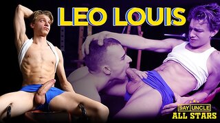 Supremely Sexy Leo Louis – June’s Star with Hardcore Interview & Fucking