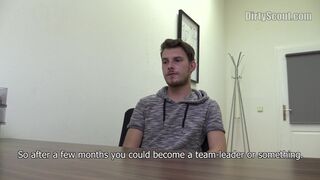 Skinny Twink Gets Cumshot After Rough Anal - Dirty Scout