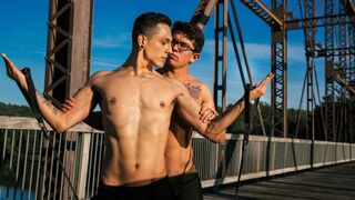 Cocky Latin Lovers Mateo & Clark Fuck Wild Outdoors