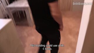 Nerdy Amateur Debtor Gets Fucked by Strict Debt Collector
