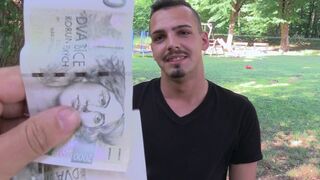 Amateur Twink Spreads Wide for Czech Hunter’s Massive Dick