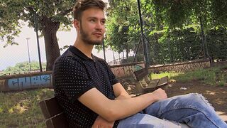 Czech slut takes dick in tight booty - intense gay sex