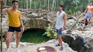 Kinky Cancun Adventure – Two Hot Latinos Spit Roast Me Wildly