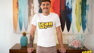 Standing Strong for Monster Cock with Sean Cody