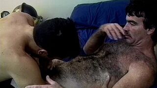 Two Amateur Cop hunks Roughly fuck Each Other in Session