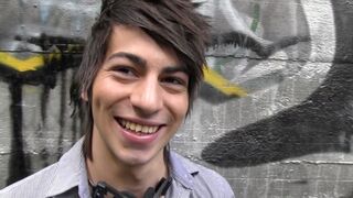 Pretty Boy 18+ Gets Massive Facial from Huge Cock - HotGayXXX