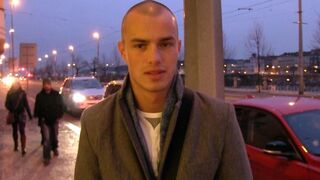 Bald Guy Takes His New Big-Cocked Lover - HotGayXXX