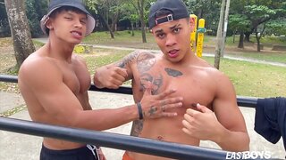 Lucian Reed and Damond Brown Heat Up the Screen in Steamy Part 1 Encounter