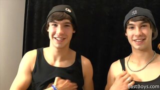 Exclusive First Casting - Aston Twins Seduce the Camera