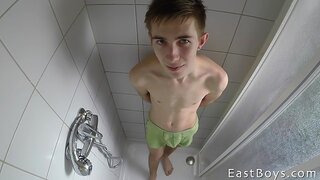 Straight Boy 18+ Gets Sensual Handjob During Exciting Casting Call