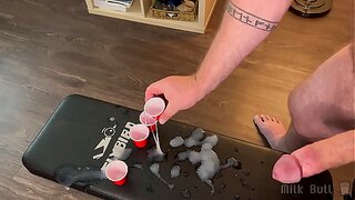 Jizz Masterclass: Frat Stud Floods Shooters with Thick Rope Loads – 18+
