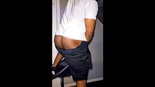 Big-Cock Craving: Horny Stud Grinds Pillow for Mind-Blowing Orgasm – 18+