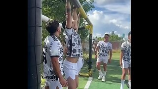 Sweat-Drenched Soccer Team Fucks Under the Hot Sun – Raw Group Action 18+