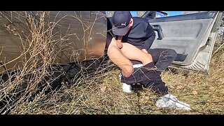 Steamy Bareback Hookup Outdoors – No Condom Needed for This Public Gay Sex – 18+
