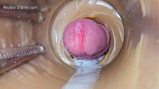 Deep POV: Double Load Swallowed as Camera Catches Massive Cum Explosion Twice – 18+