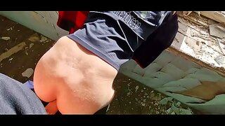 Twink Cosplays for StepDaddy's Camp Fuck – No Saddle Needed! – Hot Cum Scene