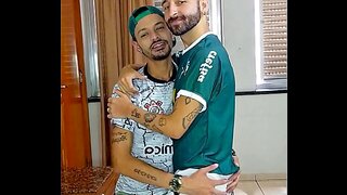 Fucking My Straight Teammate's Tight Ass After Training – Palmeiras Gay Sex