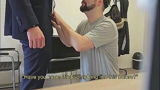 Convincing the Straight Insurance Broker to Explore His Hidden Desires – Gay Porn Xtreme