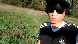 Jon Arteen’s Beautiful Dick Outdoor Pee Fun – Effeminate Asian Gay Porn