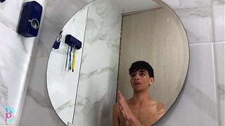 Cute Latin Boy Reveals His Massive Dick in Private Room – Tiny Gays 18+