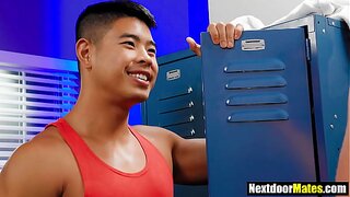 Big Dick Friend Pounds Asian Jock Hard – Muscle Men Sex