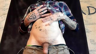 Big Dick Bliss: Melvincoficial Masturbates into Fake Vagina – Hot Gay Porn