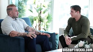 Ex-Con Can’t Resist Temptation: Hot Sex With Parole Officer – Gay Porn X 18+