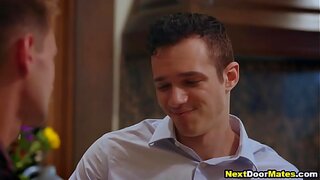Heartbroken Young Top Takes Bareback Ride – Emotional Gay Sex Scene