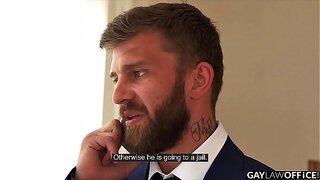 Young Stud Marks Rich Client Thick Load After Bareback Ride – GAYLAWOFFICE