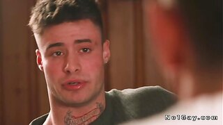 Enzo Muller Takes Anal In Dining Room By Host Bruce Huxley – Hot Gay Scene