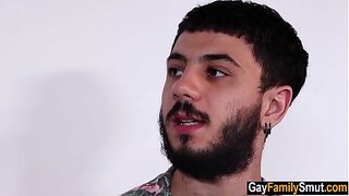 Step Son Rides Hard – Bareback Thrills with Muscular StepDaddy–Tiny Gays 18+