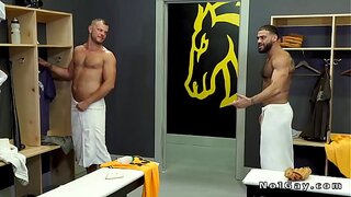 Sweaty Hairy Gays Go Wild in Locker Room Threesome – XXX Action