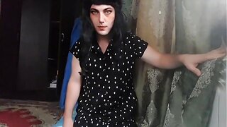 Femboy Twirling Hair Flirting Hard – Seductive Cam Tease Gone Wild