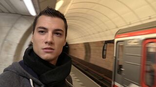 Subway Stud Gets Pounded – Deep Anal Gape with Czech Hunter
