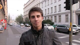 Hung Czech Brunette Fucks Sideways with Well-Endowed Stud - XXX Gay