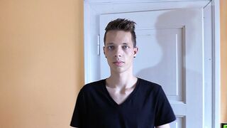 Gaunt Gay Guy with Tight Ass Fucked in POV - Debt Dandy Delivers
