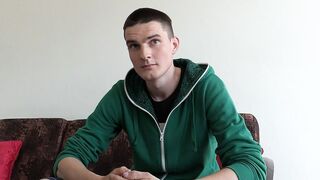 Pale Hottie Cums Hard withDickinAss -DebtDandy