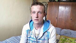 Twink’s Sweet Cock Taste Keeps Him Happy - Busty Blond twink