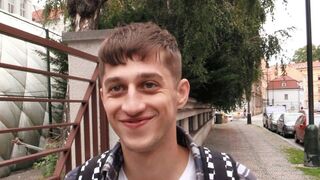 Hairy Hunk Gets Pounded Hard by Czech Stud