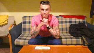 Tattooed Mess Gets Fucked by His Loan Shark - Debtor Delight