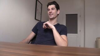 Dark-Haired Guy Smirks Post-Anal Facial - Messy Cumshot Finale